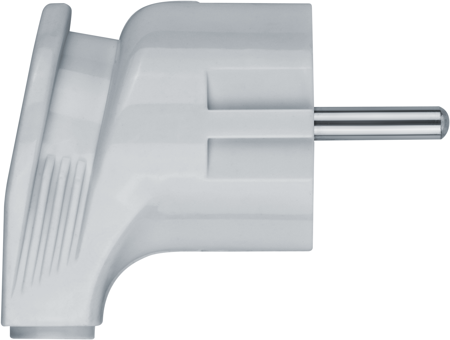 Вилка Navigator NCA-PL04-16A-E-WH угловая с/з белая (300/30/1)