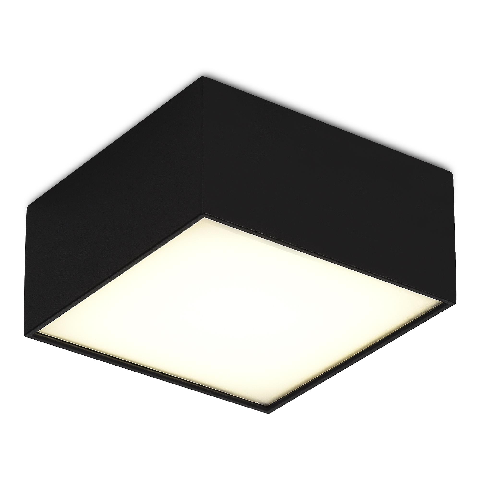 ST LUCE ST608.442.12 Светильник потолочный Черный LED 1*12W 4000K 1 080Lm Ra>90 120° IP20 L120xW120xH55 220V фото