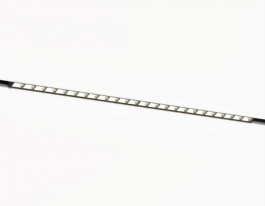 Ambrella Светильник светодиодный трековый Magnetic 48V 10mm GL2340 BK черный IP20 20W 3CCT 3000-6400K 400*10*37 фото