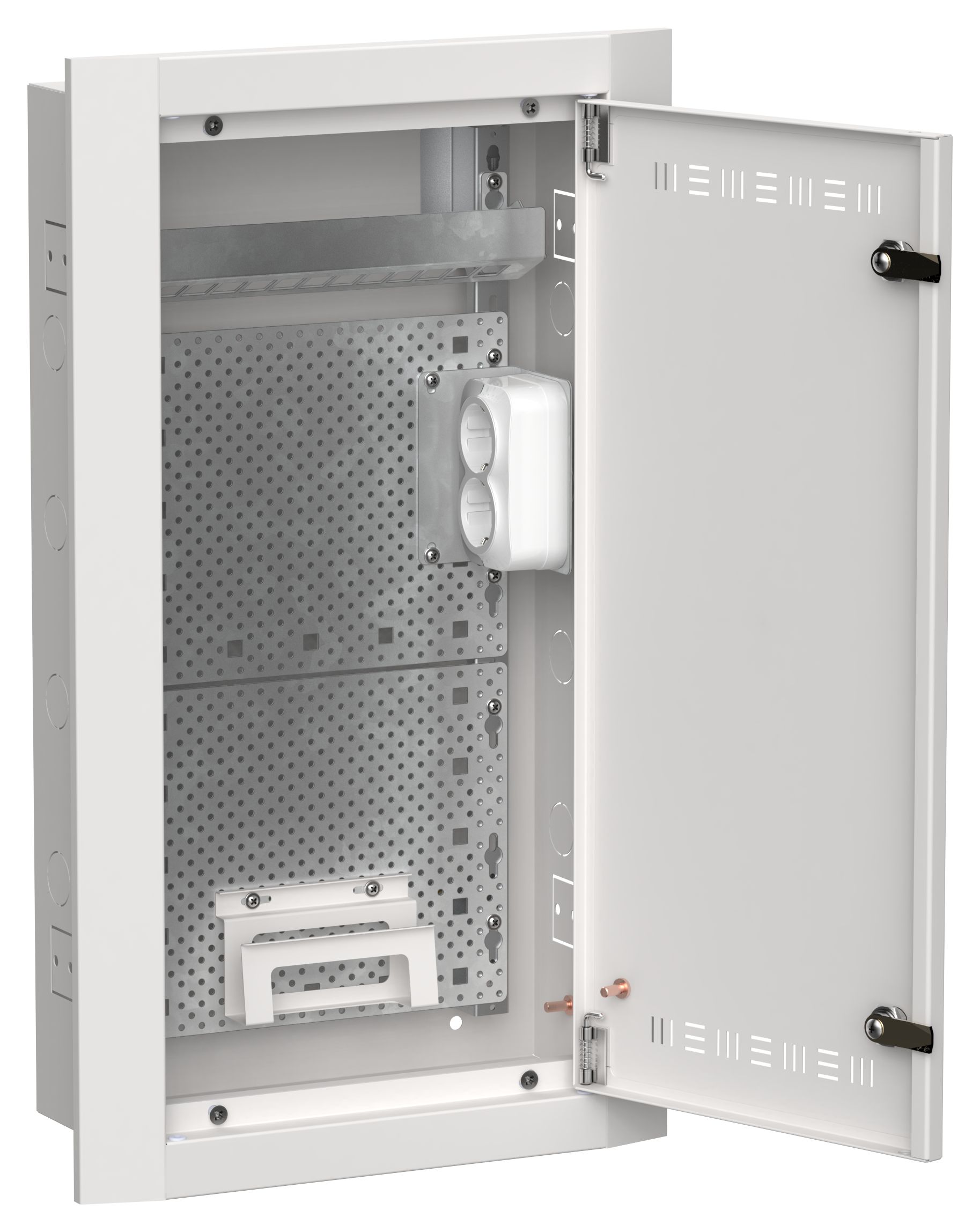 IEK TITAN 5 Корпус мультимедиа ЩРв-36 (1х36) белый фото
