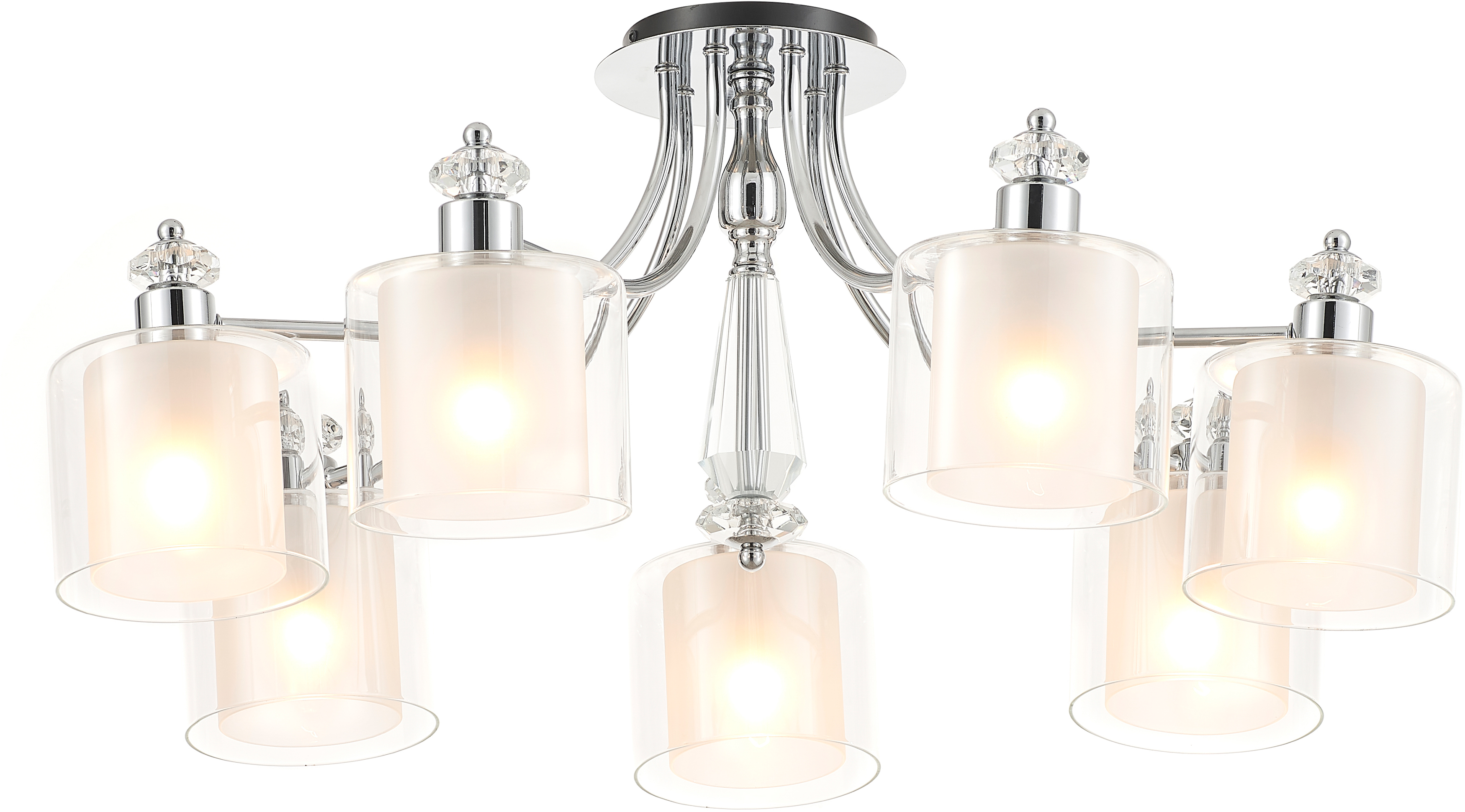 Люстра Rivoli Lavinia 3170-307 7 х Е27 40 Вт модерн фото