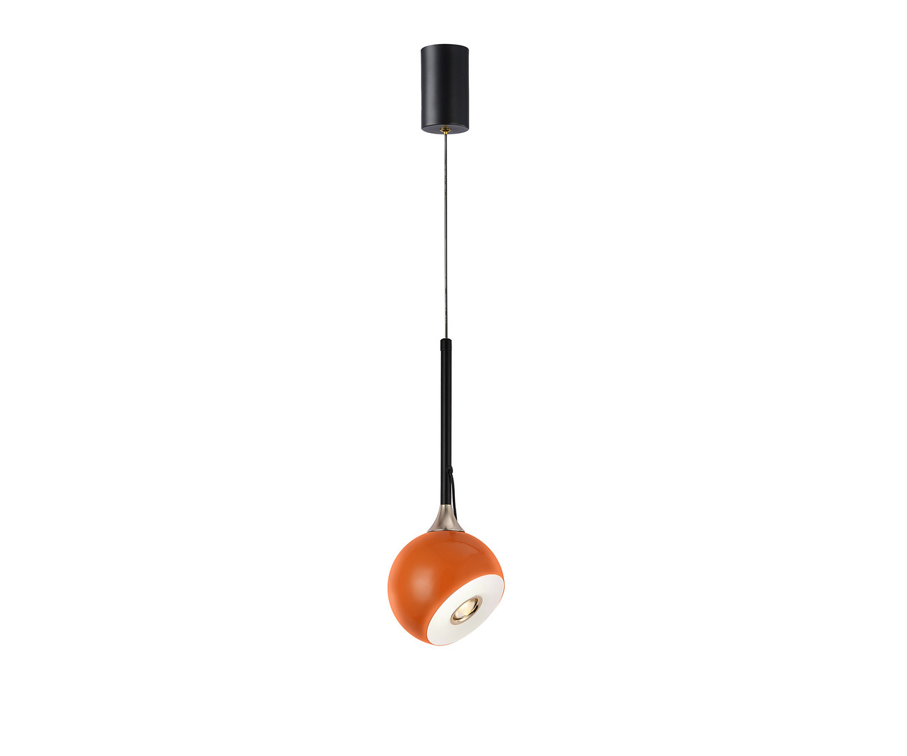 Kink Light 07529-1A,09 Подвес Тимо оранжевый d12 h165 Led 8W (4000K) с лифтом фото