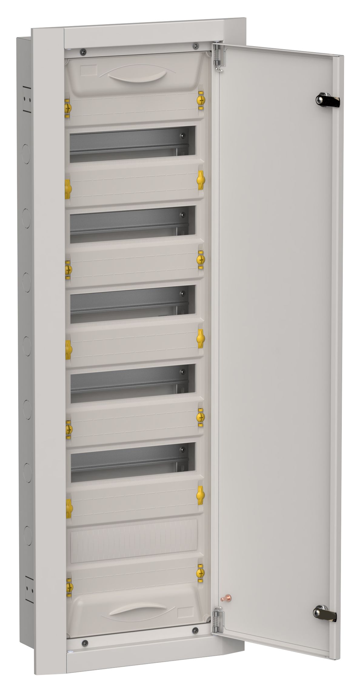 IEK TITAN 5 Корпус мет. ЩРв-72 (1х72) 1005х365х130 IP31 сер фото