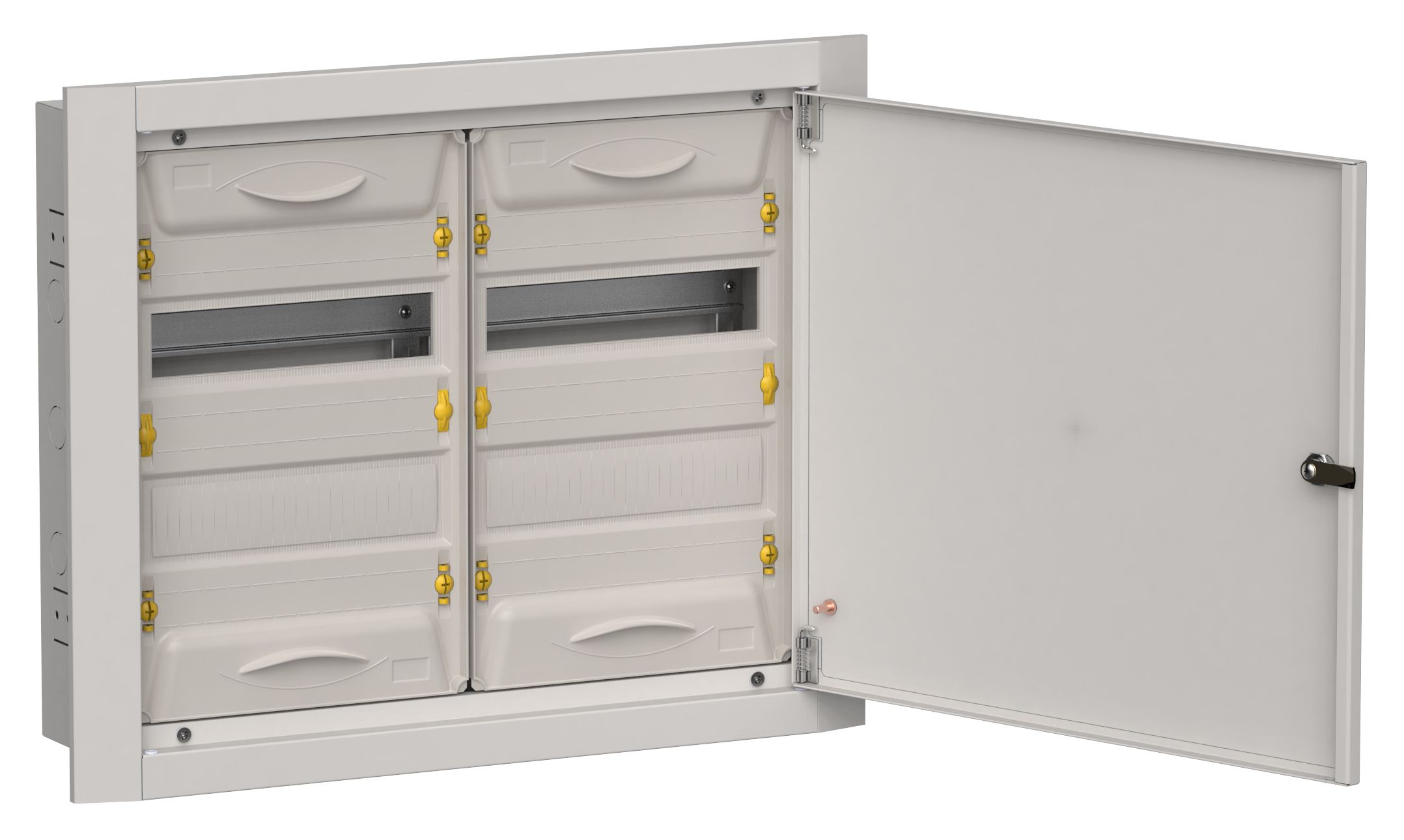 IEK TITAN 5 Корпус мет. ЩРв-48 (2х24) 505х625х130 IP31 сер фото