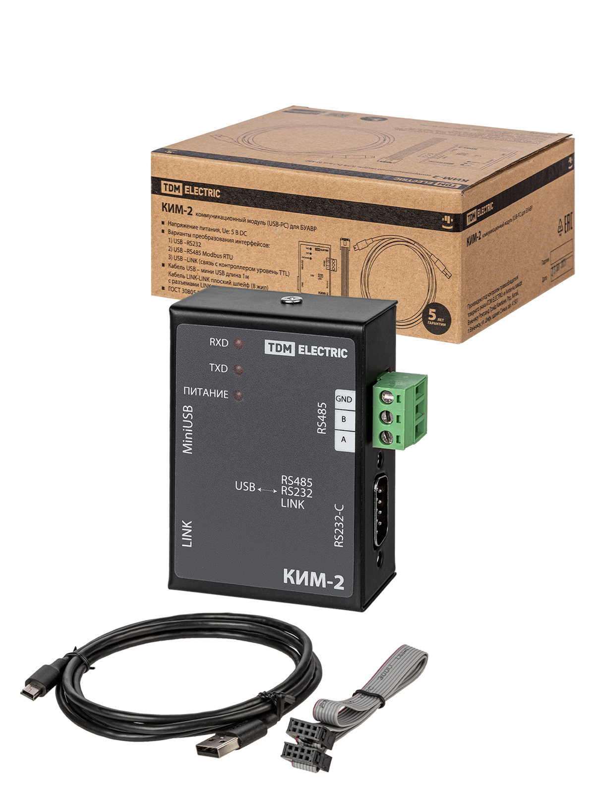 TDM Коммуникационный интернет-модуль КИМ-2 (USB-PC) для БУАВР фото