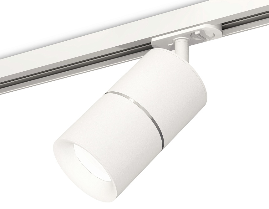 Ambrella Комплект трекового светильника XT7401001 SWH/PSL белый песок/серебро полированное MR16 GU5.3 (A2536, C7401, A2070, C7401, N7010) фото