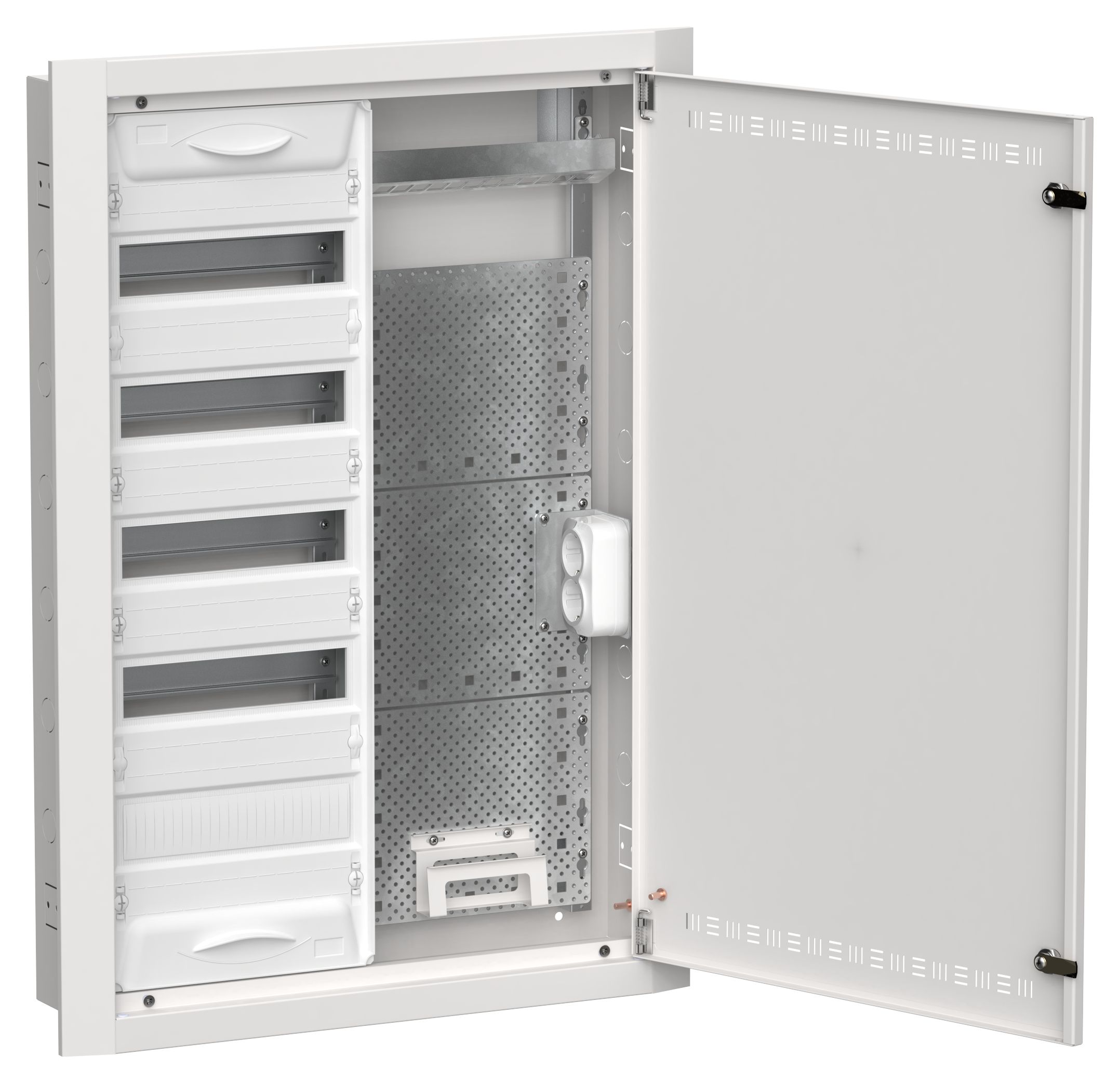 IEK TITAN 5 Корпус комбинированный ЩРв-60 (2х60) белый фото