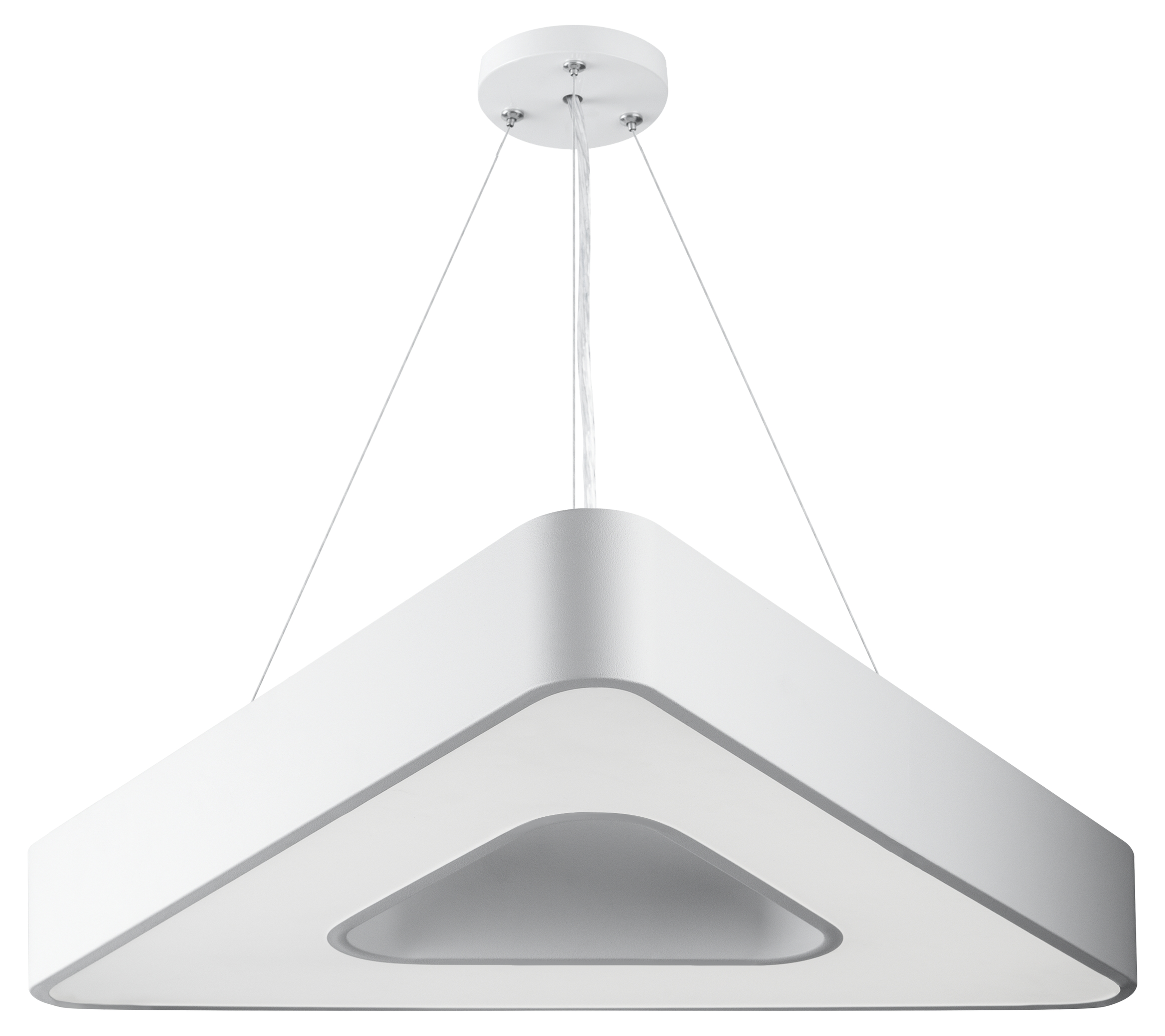 ЭРА Светильник LED Geometria SPO-153-W-40K-030 Delta 30Вт 4000К 2100Лм IP40 600*80 белый подвесной драйвер внутри фото