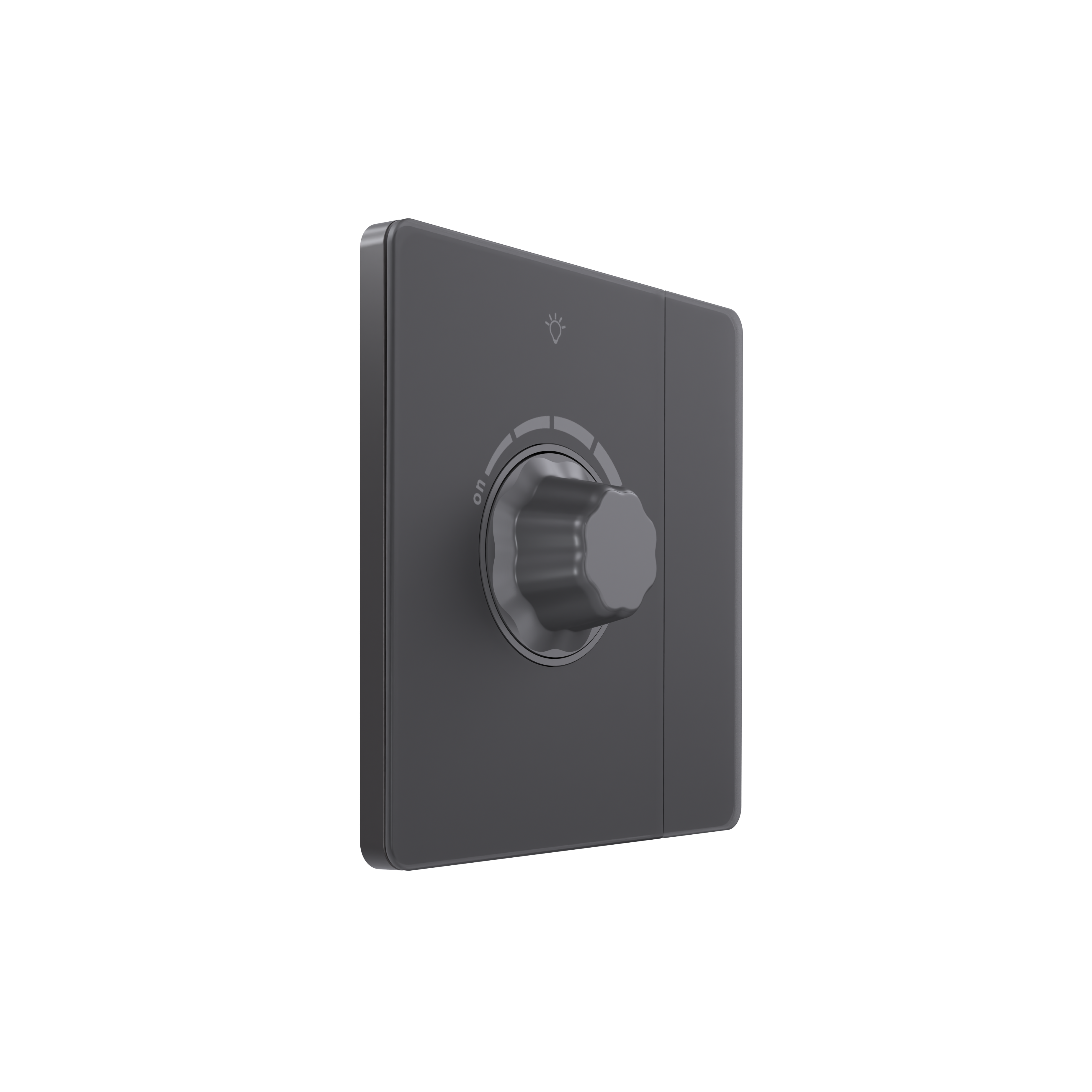 Systeme Electric Systeme Infinity Вулканический пепел Светорегулятор TRIAC c выключателем 300Вт фото