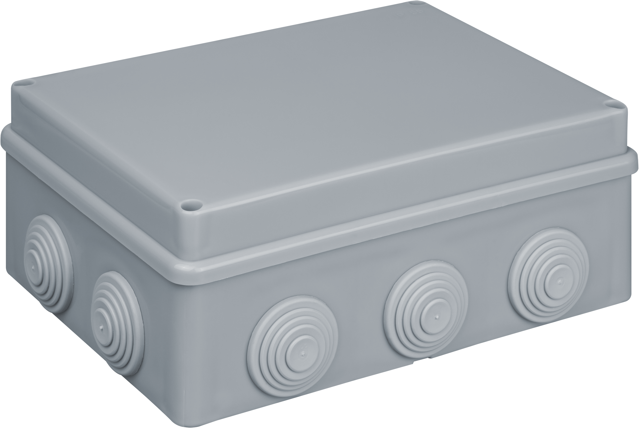 Коробка Navigator NSS-DB-190-140-70-10-GR распаячная открытого монтажа (18/1/1)