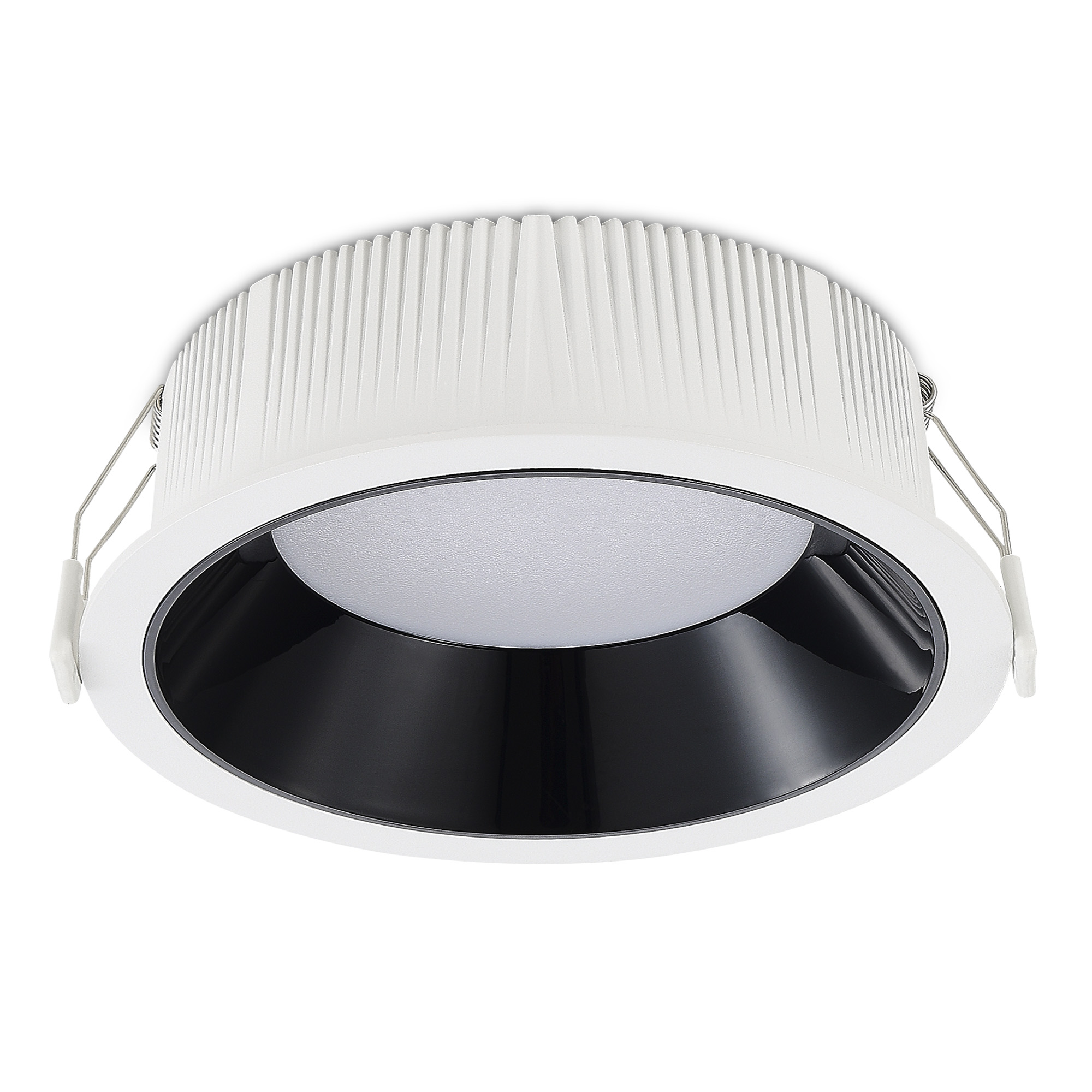 ST LUCE ST755.438.18 Св-к встр. Черный LED 1*18W 3000K 1 620Lm Ra80 120° IP20 D160xH60 100-240V фото