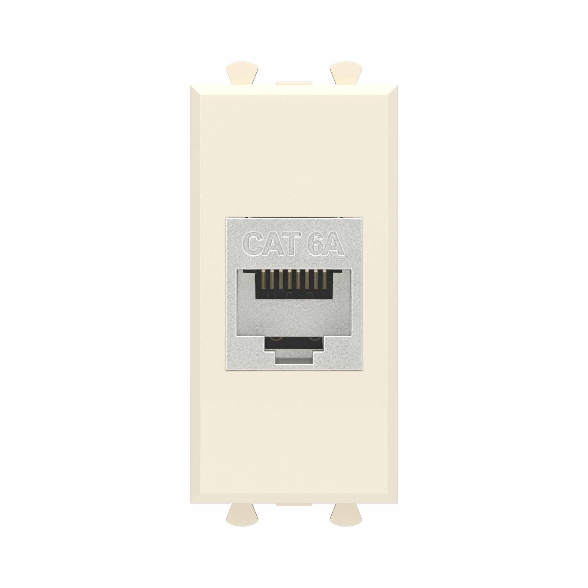 DKC Avanti Компьютерная розетка RJ-45 без шторки модульная, кат.6А экранированная, 