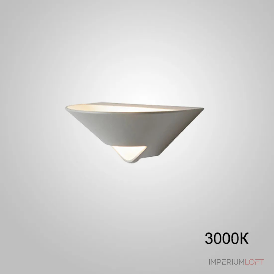 ImperiumLoft Настенный светильник PITT White 3000К фото