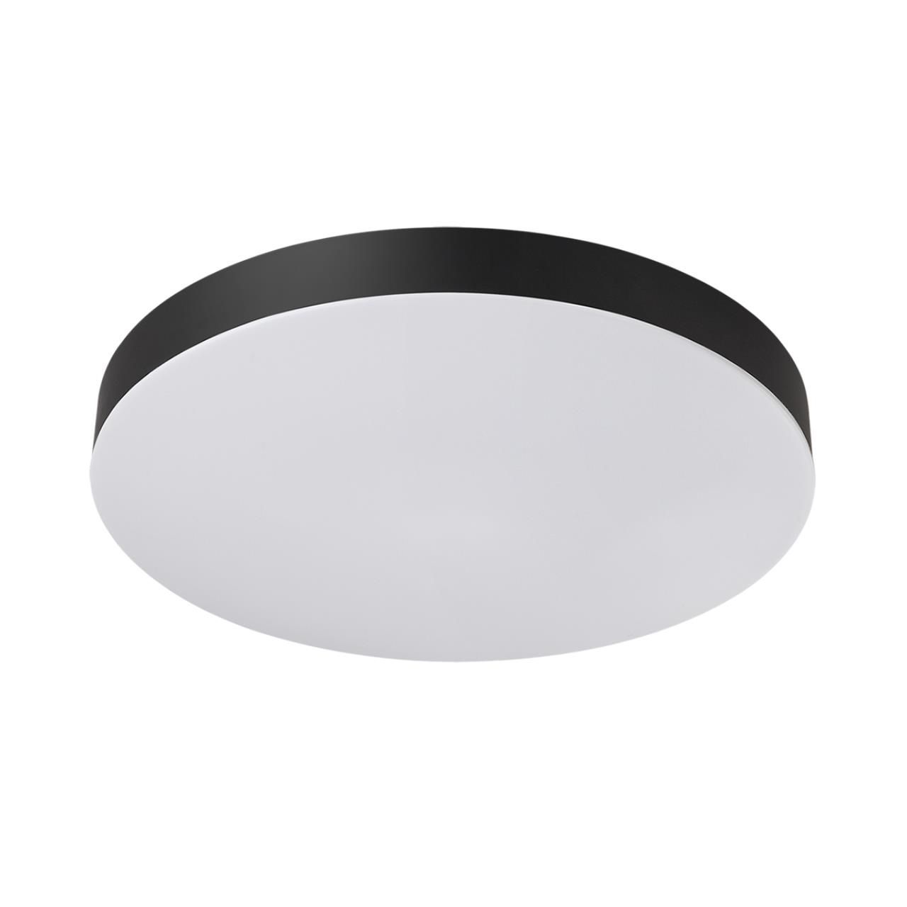 Sonex 7760/24L MITRA LED SN Светильник пластик/белый/черный LED 24Вт 4000K D300 IP54 GAMMA фото