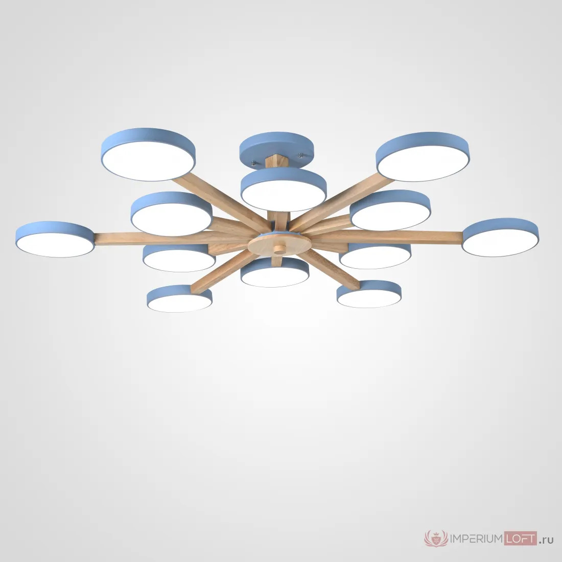 ImperiumLoft Потолочный светильник TURNA L12 Blue фото