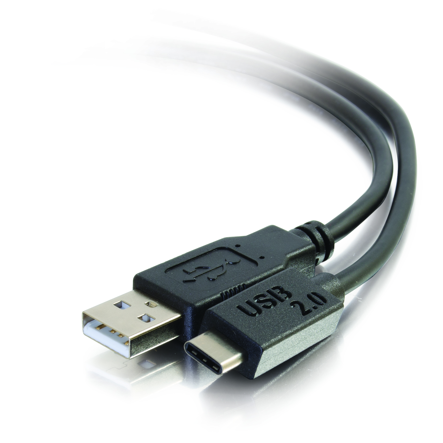 Legrand VDI Кабель USB 2.0 тип C штекер USB A штекер 1м. фото