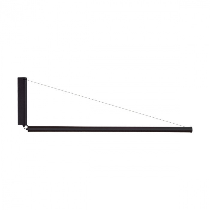 Odeon Light 7023/52WL HIGHTECH ODL25 Настенный светильник поворотный на 180°вверх/вниз черный/акрил/металл IP20 LED 6W 3000K 220-240V DELTA фото