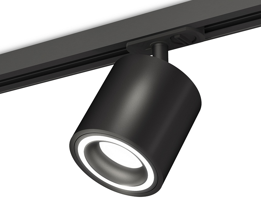Ambrella Комплект трекового светильника XT7532010 SBK черный песок MR16 GU5.3 (A2537, C7532, N7111) фото