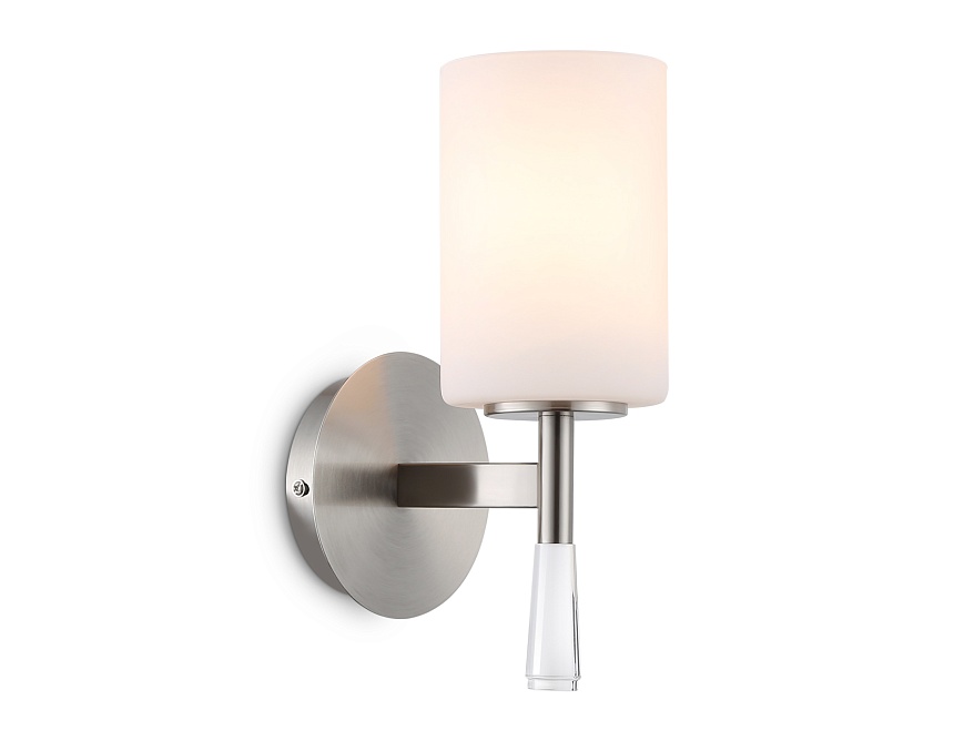 Ambrella Светильник настенный LH56255 SN/FR никель/белый матовый E27 max 60W 160*120*280 фото