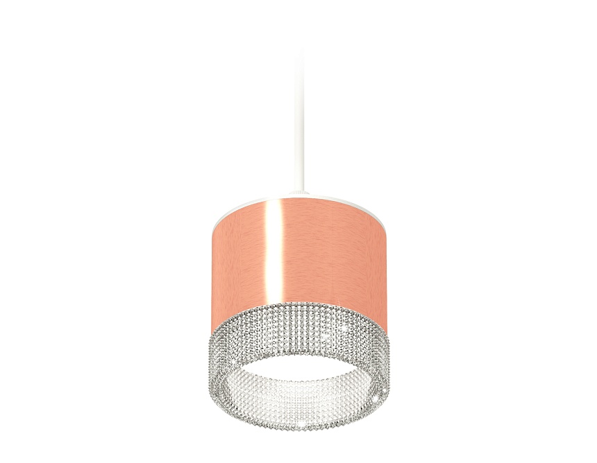 Ambrella Комплект подвесного светильника GX53 с композитным хрусталем XP8122030 PPG/CL/SWH золото розовое полированное/прозрачный/белый песок GX53 (A2 фото