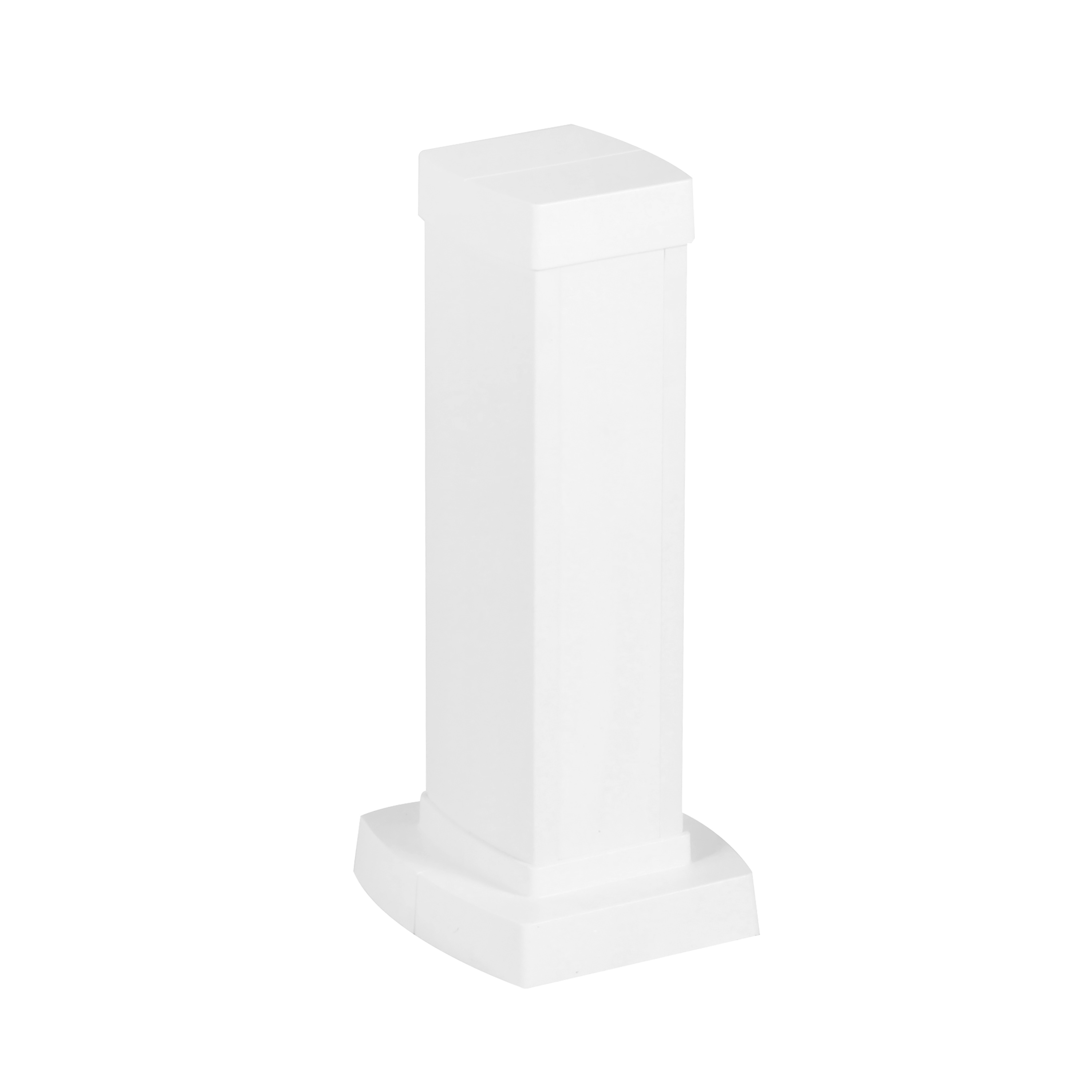 Legrand Snap-On мини-колонна алюминиевая с крышкой из пластика 1 секция, высота 0,3 метра, цвет белый. фото