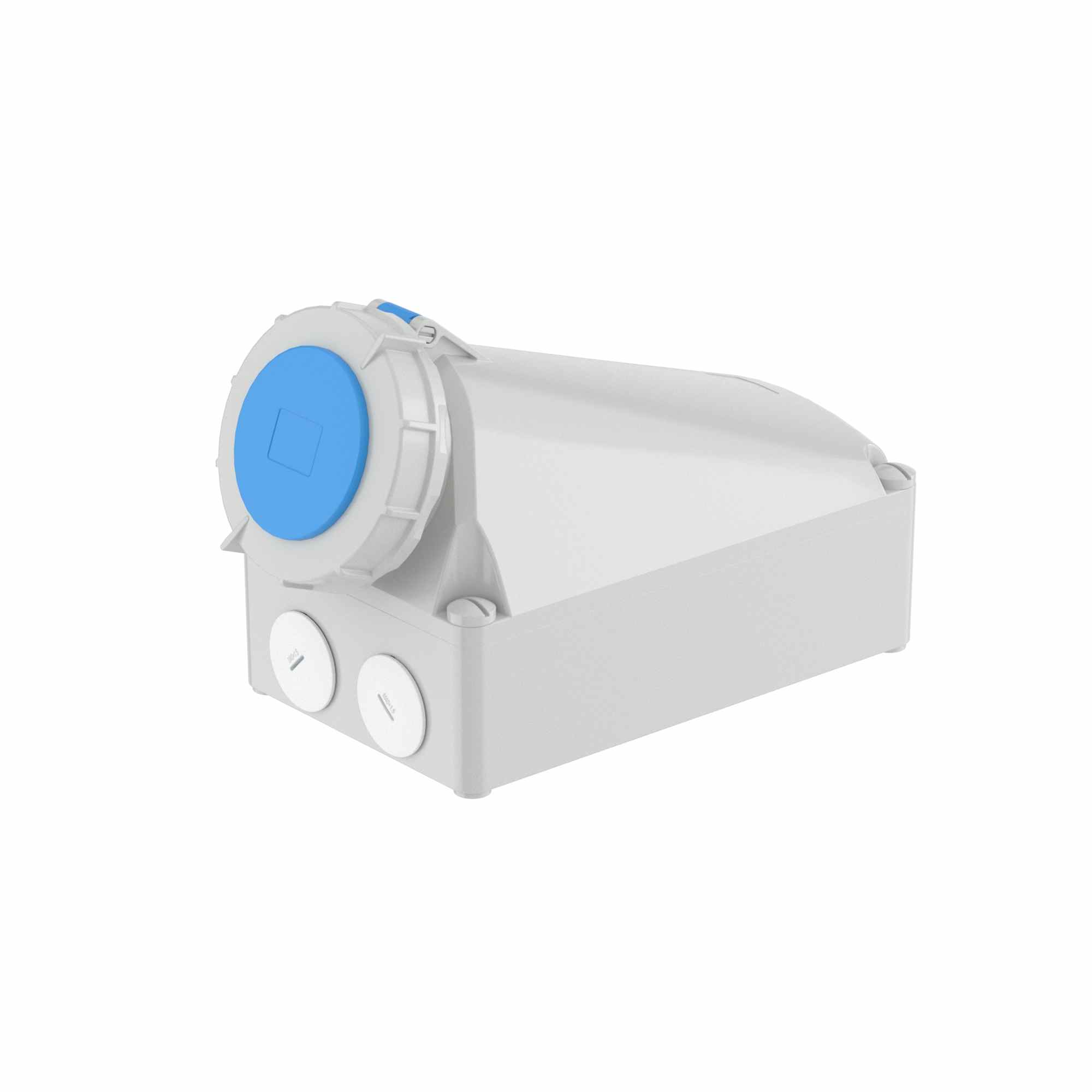 DKC Розетка настенная WS IP67 125A 2P+E 230В фото