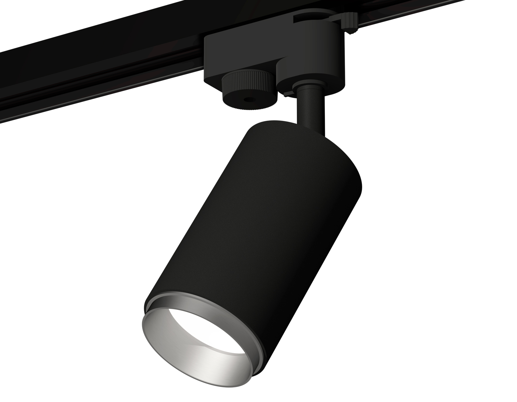 Ambrella Комплект трекового светильника XT6323043 SBK/MCH черный песок/хром матовый MR16 GU5.3 (A2521, C6323, N6123) фото