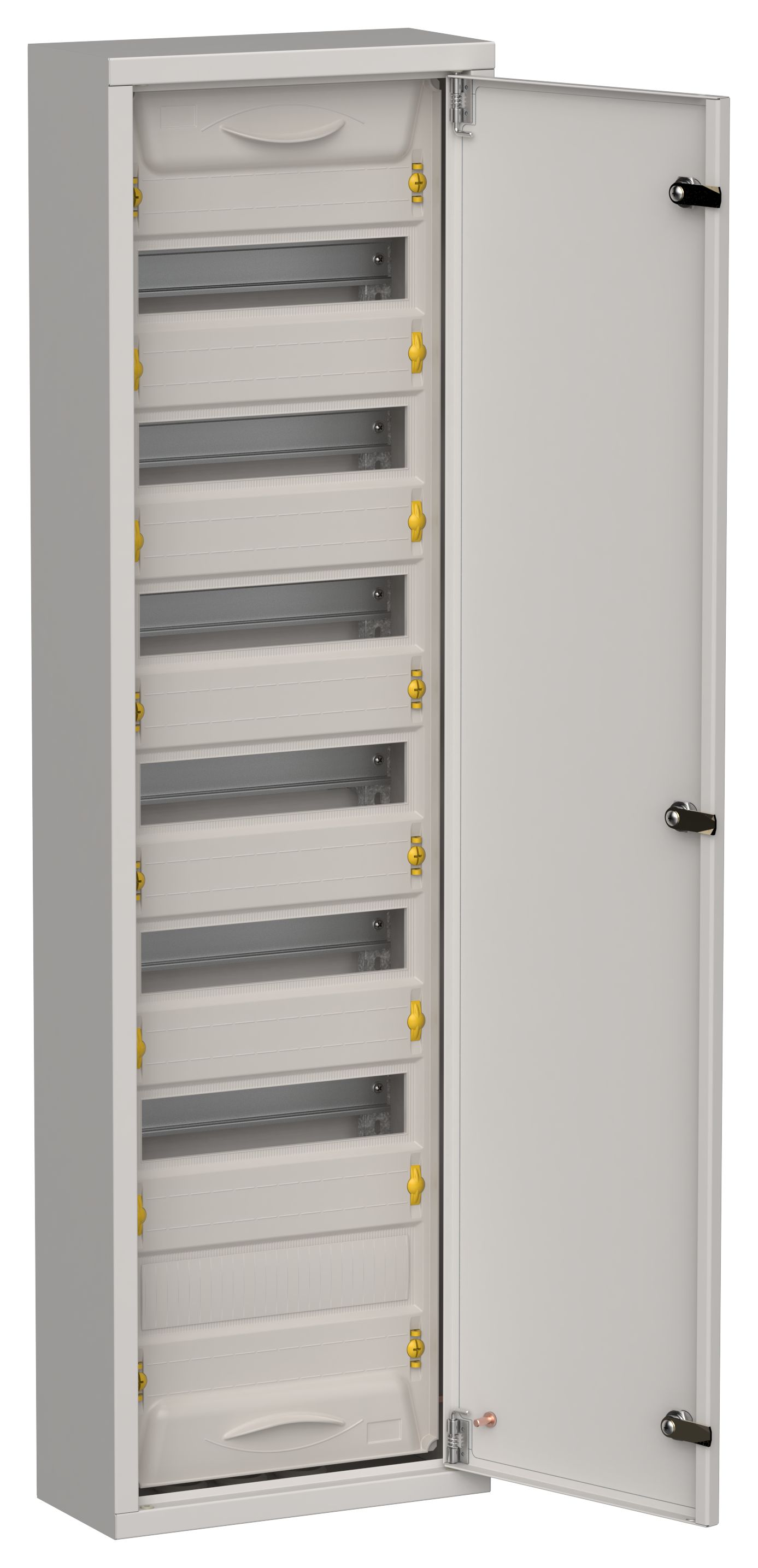 IEK TITAN 5 Корпус мет. ЩРн-84 (1х84) 1085х310х140 IP31 сер фото