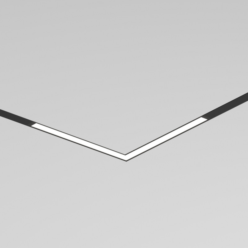 Denkirs DK8114-BK Угловой светильник SIMPLE LINEAR 18W 3000K, черный фото