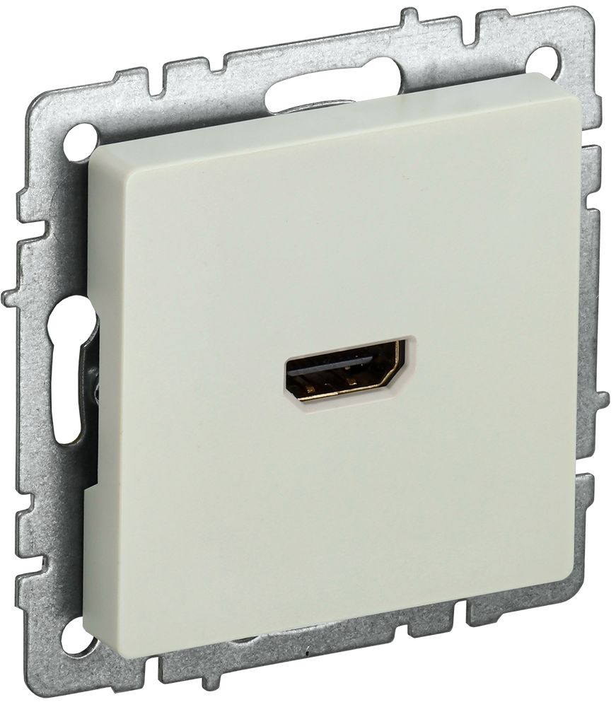 IEK BRITE BASE Бежевый Розетка HDMI РHDMI-0-БрКр фото