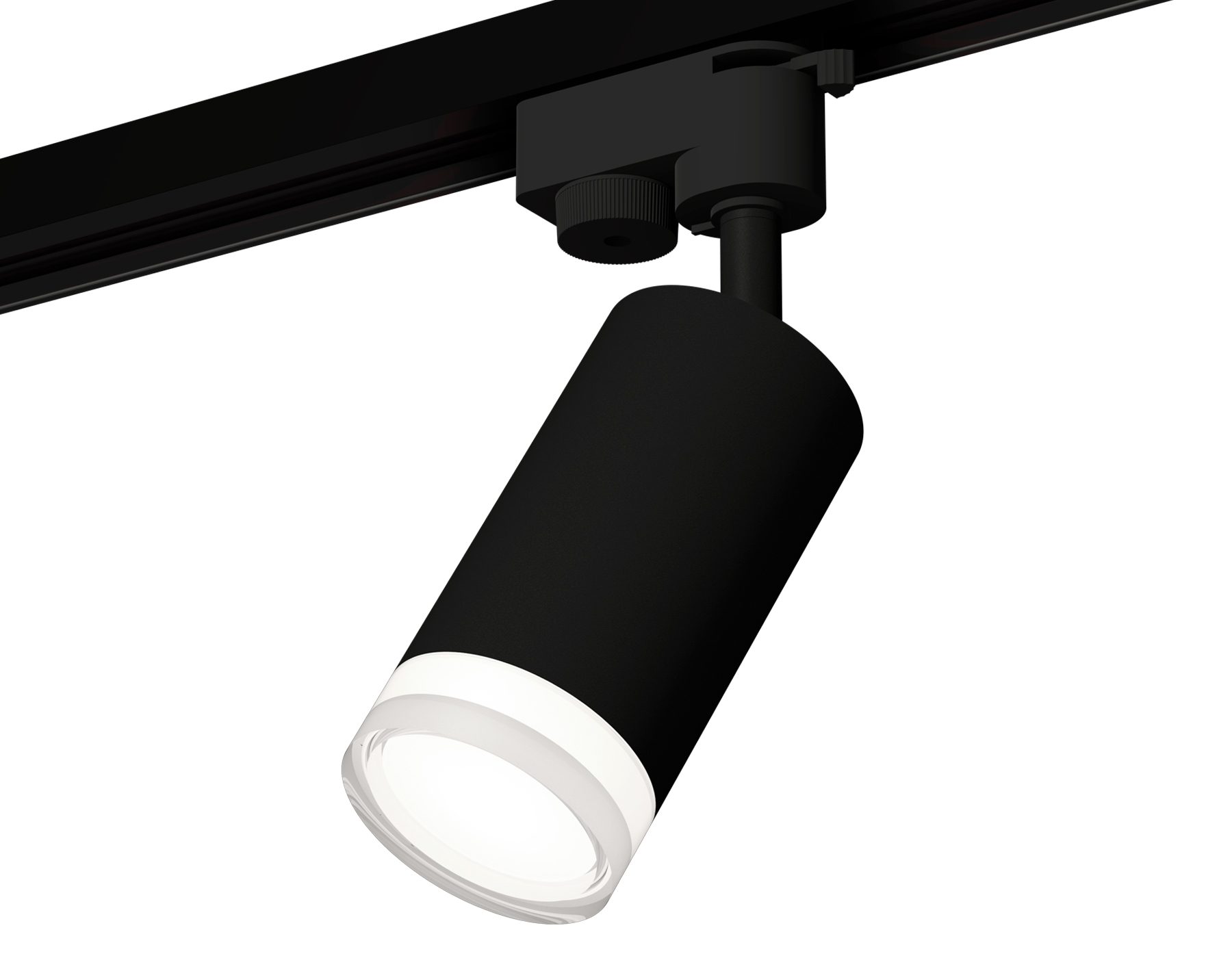 Ambrella Комплект трекового светильника XT6323130 SBK/FR/CL черный песок/белый матовый/прозрачный MR16 GU5.3 (A2521, C6323, N6241) фото