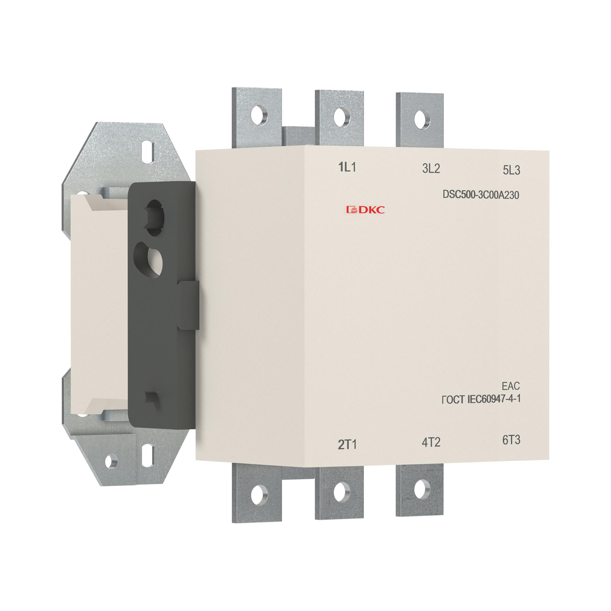 DKC Магнитный контактор DSC500-3C00A230 500А 250кВт (AC3)  кат 220В AC фото