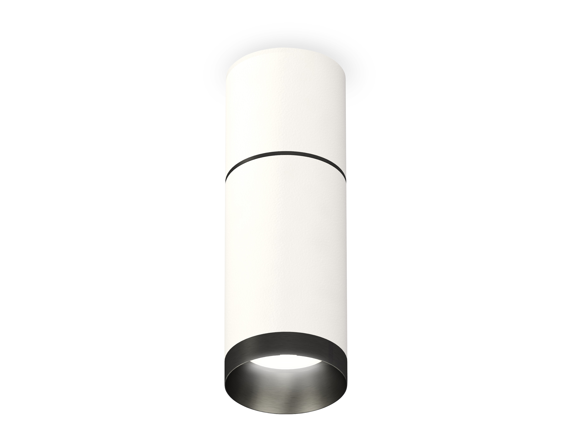 Ambrella Комплект накладного светильника XS6322061 SWH/PBK белый песок/черный полированный MR16 GU5.3 (C6301, A2061, C6322, N6131) фото