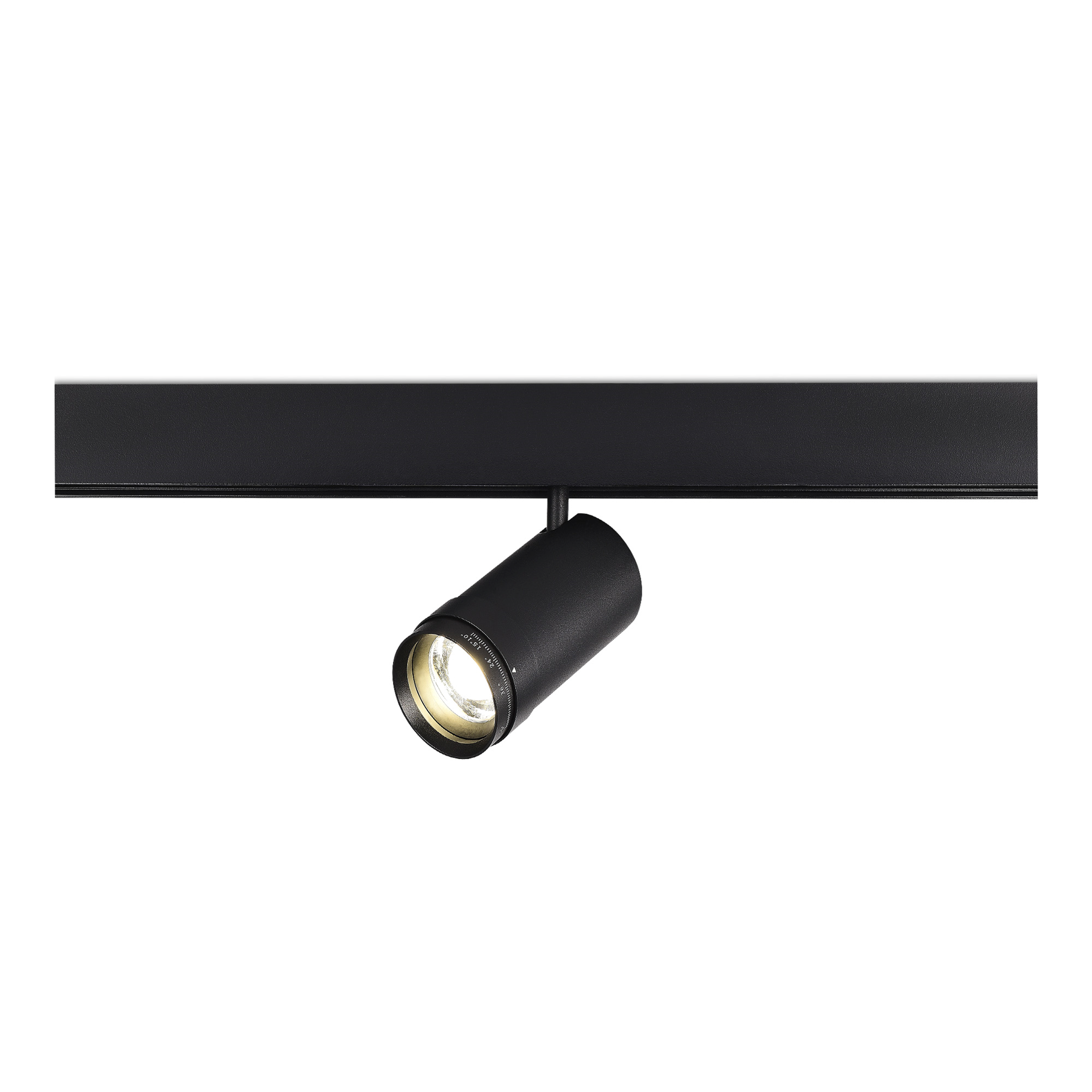 ST LUCE ST357.446.20 Магнитный трековый светильник ZOOM Черный LED 1*20W 4000K Lm Ra90 10-55° IP20 D60xH170 48VV фото