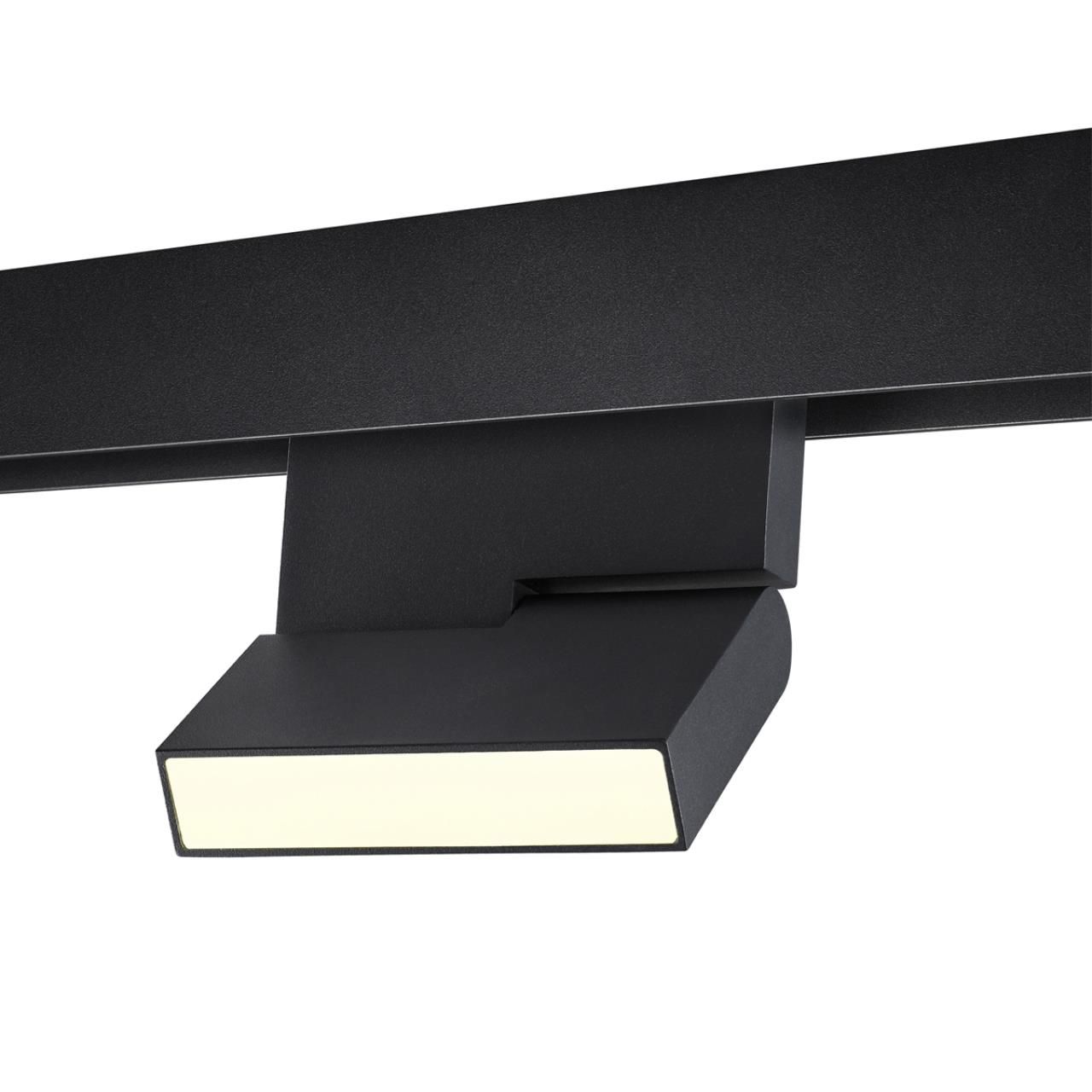 Novotech 359492 SHINO NT24 000 черный Трековый низковольт. св-к диммир. со сменой цв.температуры, пульт ДУ/Tuya Smart Life IP20 LED 10W 48V 3000-6500K фото