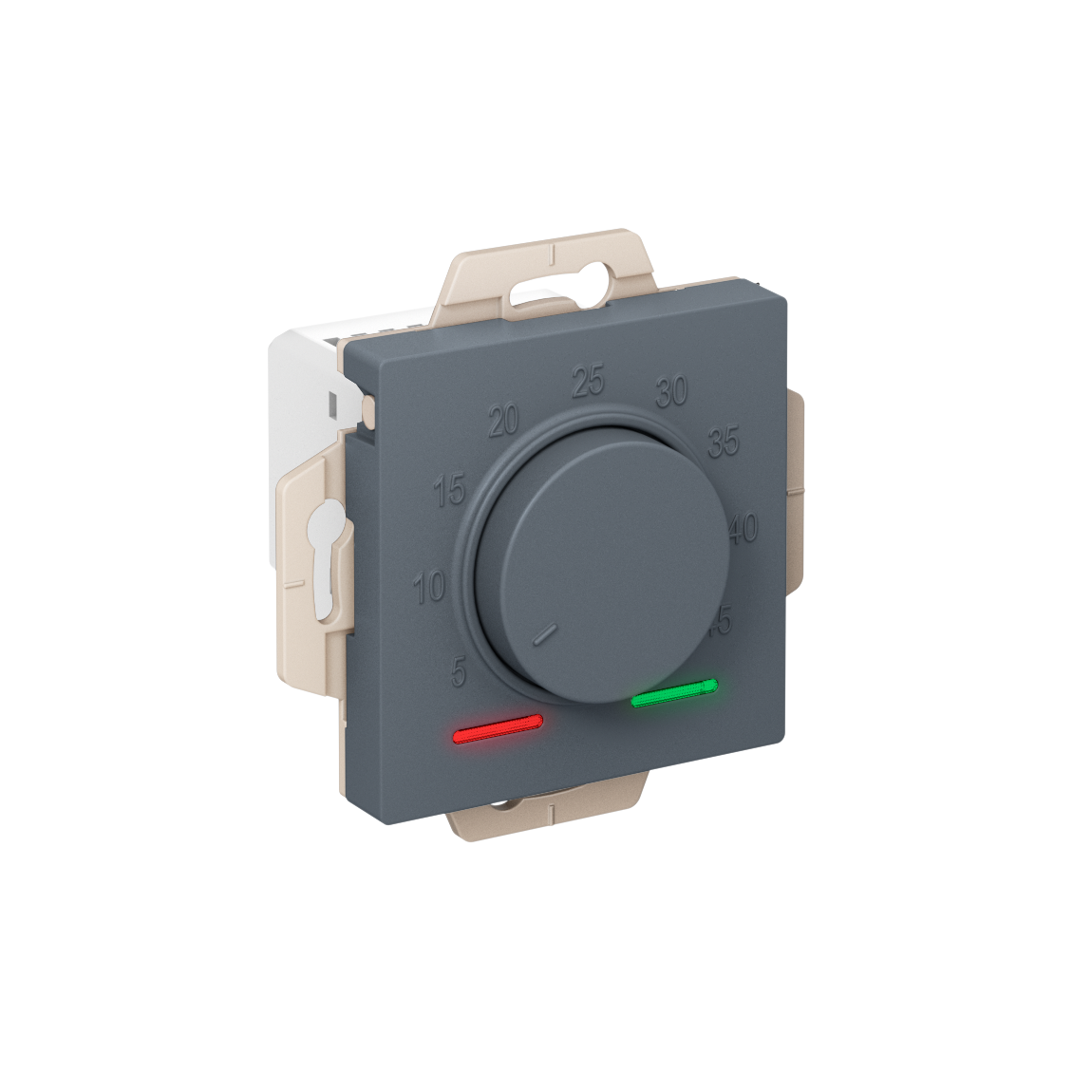 Systeme Electric AtlasDesign Грифель Термостат электрон. теплого пола с датчиком, 10A, механизм фото