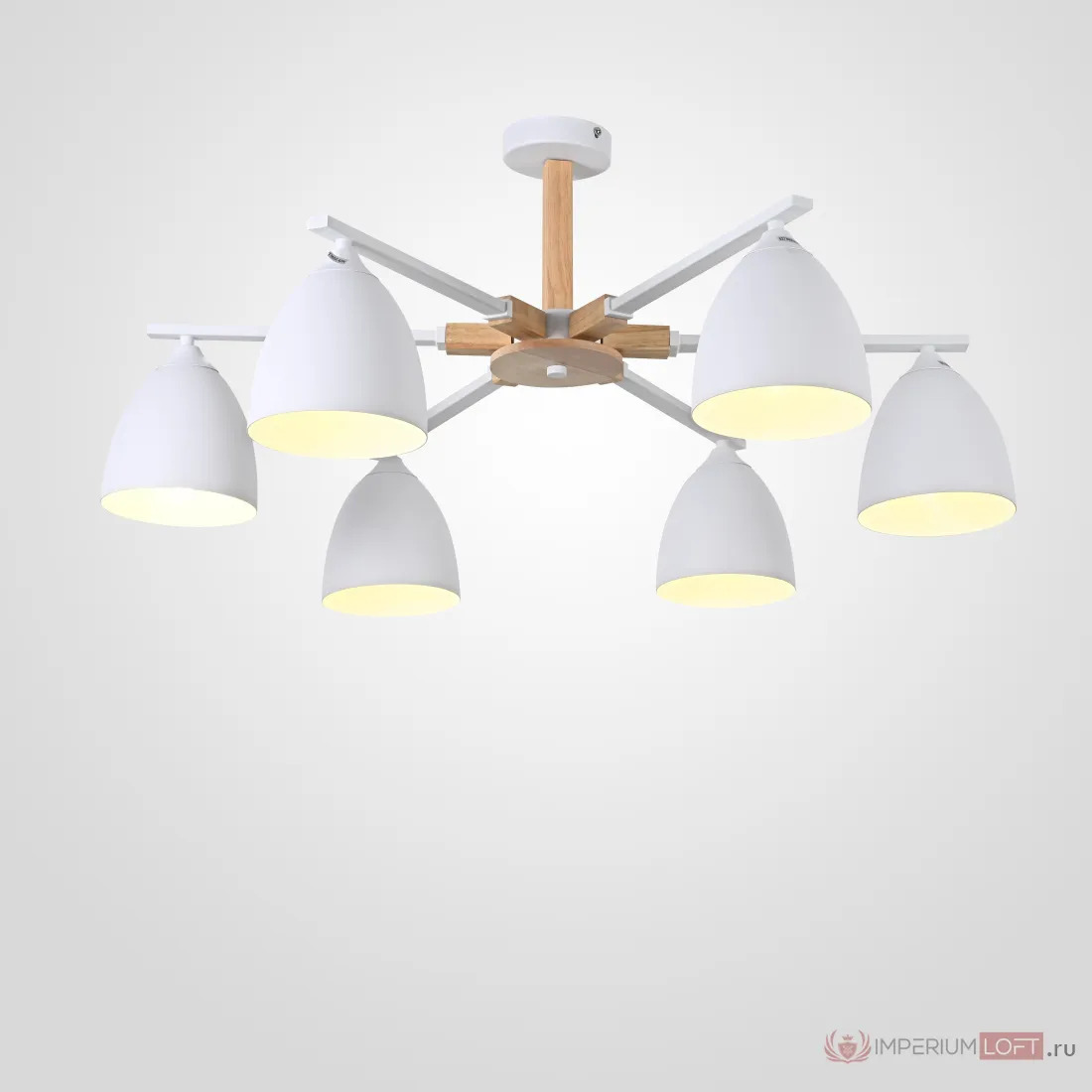 ImperiumLoft Потолочная люстра NOA 6 White by ImperiumLoft фото