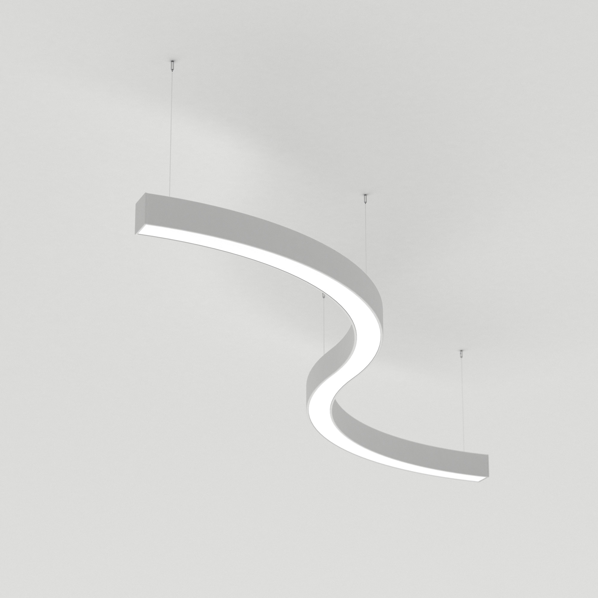 Arlight Светильник SP-LINE-HANG ARC-S3535-D800-65W Day4000 (WHITE, 230V) ( Металл) фото