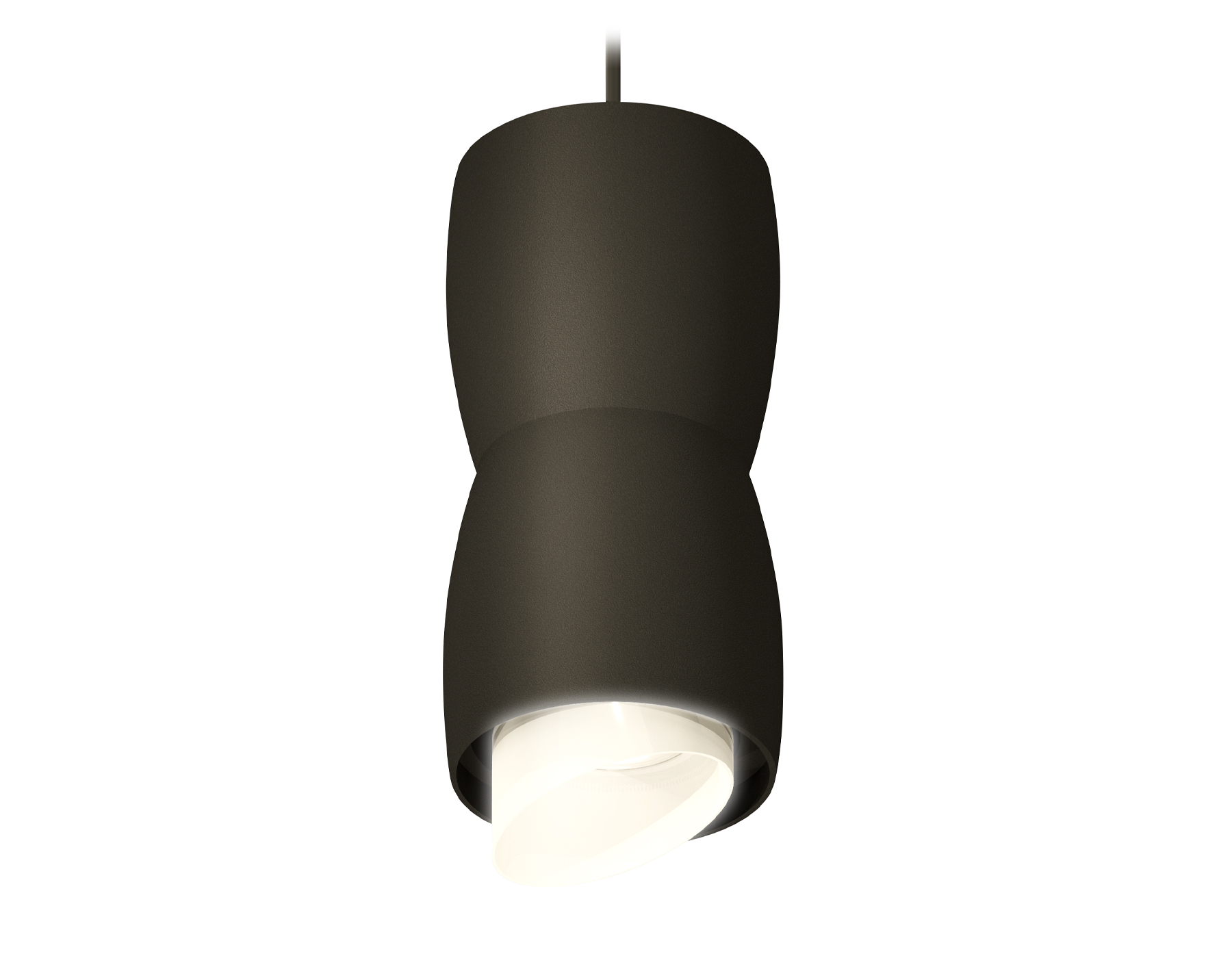 Ambrella Комплект подвесного светильника с акрилом XP1142031 SBK/FR черный песок/белый матовый MR16 GU5.3 (A2311, C1142, A2011, C1142, N7175) фото