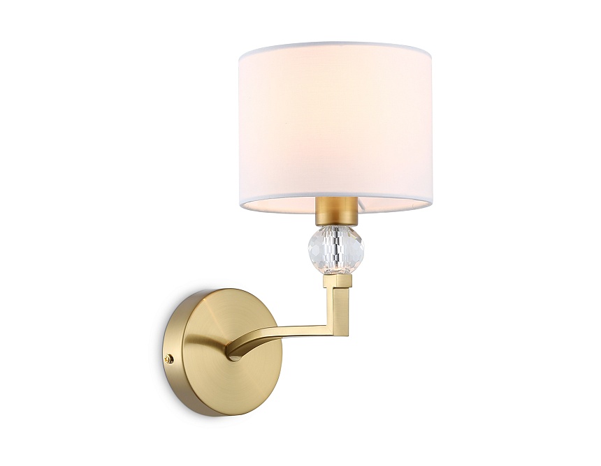 Ambrella Светильник настенный LH71135 BS/WH латунь/белый E14 max 40W 220*140*250 фото
