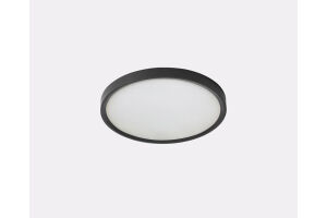 Italline IT011-5020 black LED 18W 3000K/4000K/6000K 1620lm 120* IP40 d220xh25mm светильник потолочный, шт фото