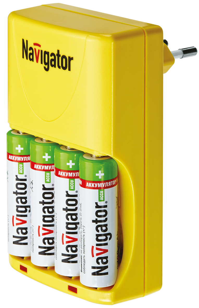 Navigator Зарядное устройство 2-4 ААА, АА заряд 9-15 часов NCH-415 фото