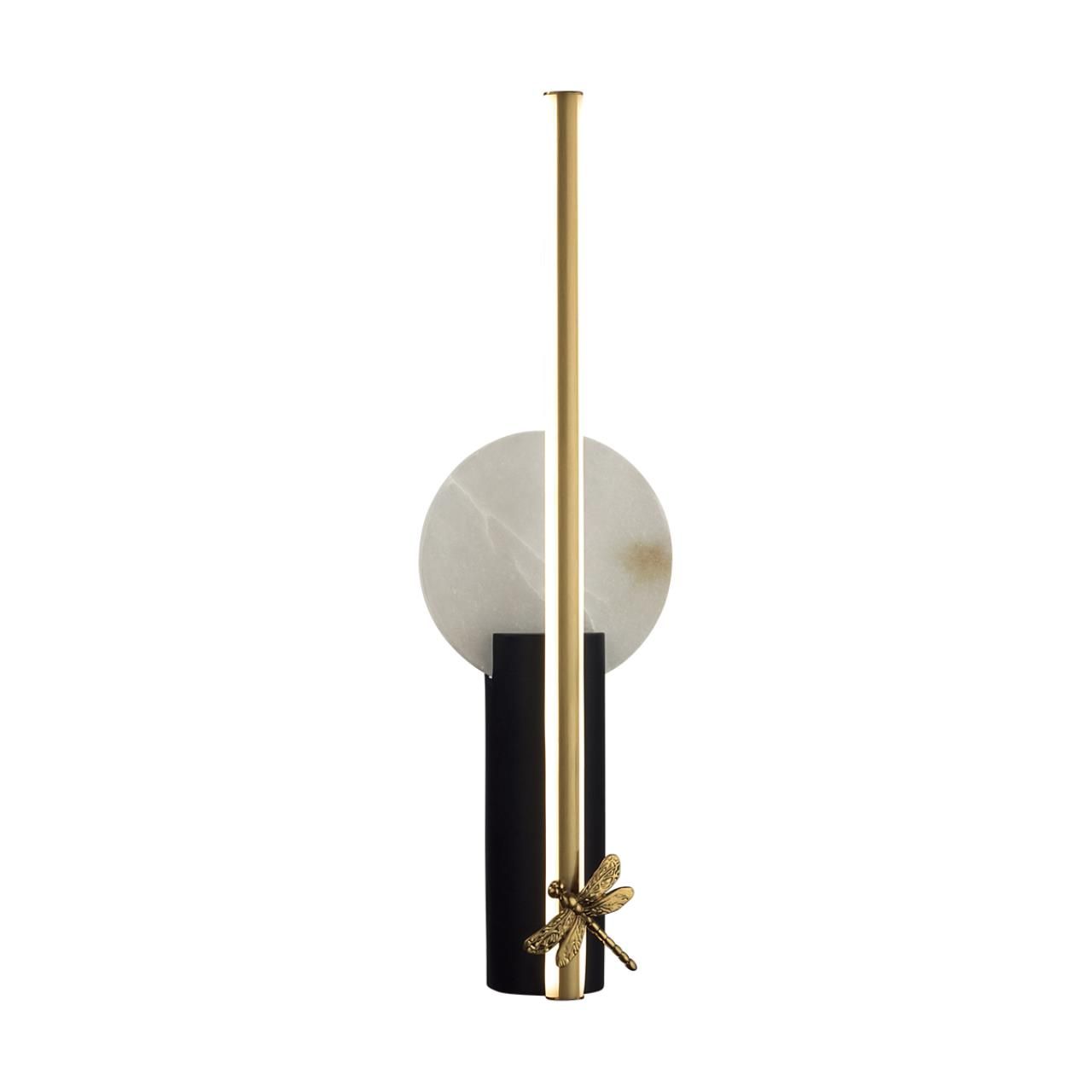 Odeon Light 5413/13WL L-VISION ODL_EX25 109 античная бронза/алебастр/декор металл Настенный светильник LED*13W 3000K 1737Лм STREKOZA фото