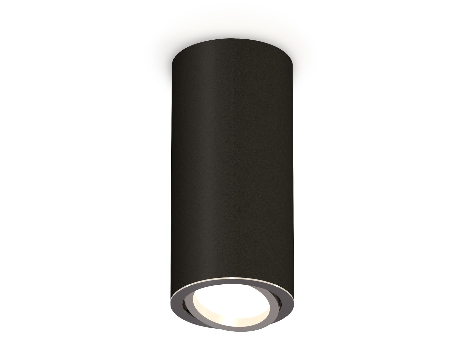 Ambrella Комплект накладного светильника XS7443003 SBK/PSL черный песок/серебро полированное MR16 GU5.3 (C7443, N7003) фото
