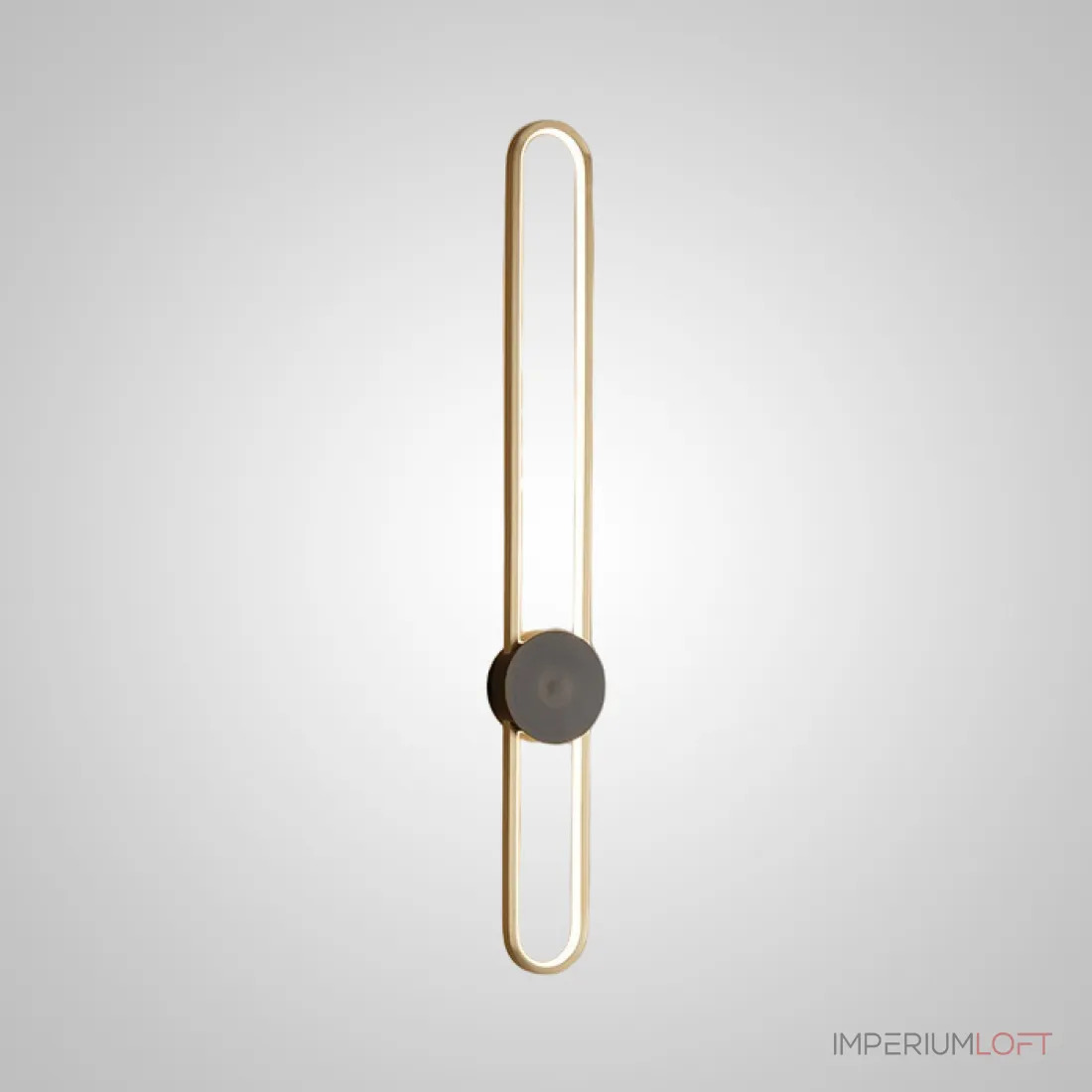 ImperiumLoft Настенный светильник HEIDY L H90 Brass Black фото