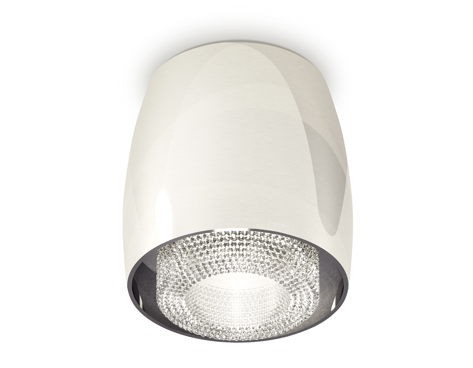 Ambrella Комплект накладного светильника с композитным хрусталем XS1143010 PSL/CL серебро полированное/прозрачный MR16 GU5.3 (C1143, N7191) фото