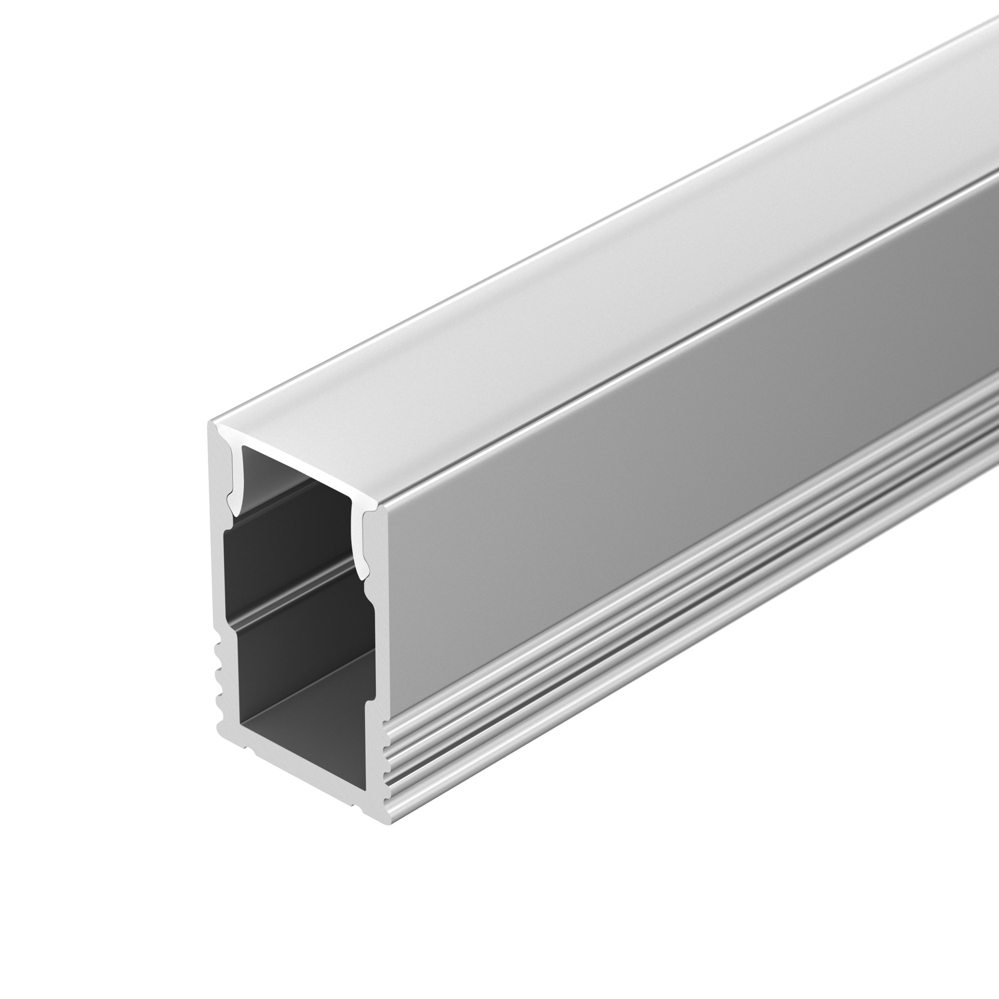 Arlight Профиль с экраном SL-MINI-8-H12-2000 ANOD+OPAL (Алюминий) фото