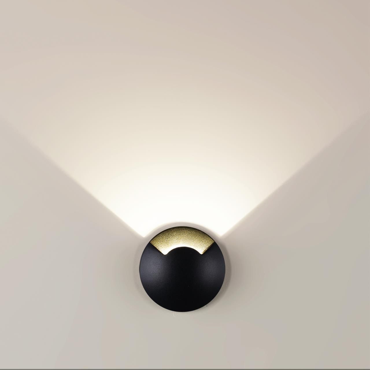 Odeon Light 6662/1GL3 NATURE ODL25 черный/металл Встраиваемый грунтовый светильник IP67 LED 3W 3000K 12V/24V WALD (нужен драйвер 357781/357782) фото