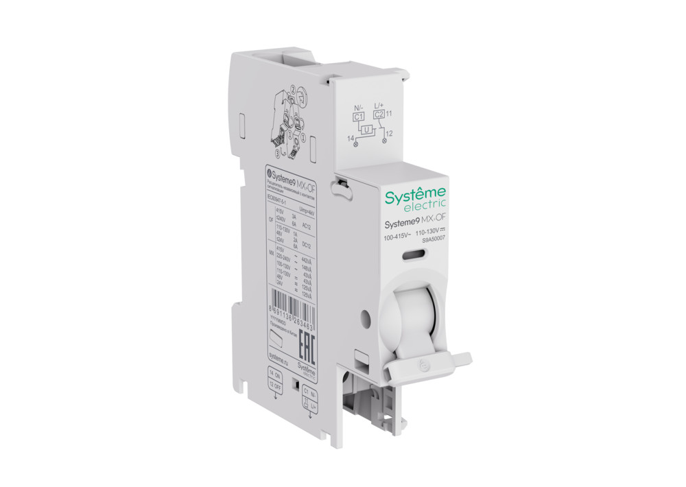 Systeme Electric MX+OF Расцепитель независимый с контактом сигнализации 100-415В AC Systeme9 фото