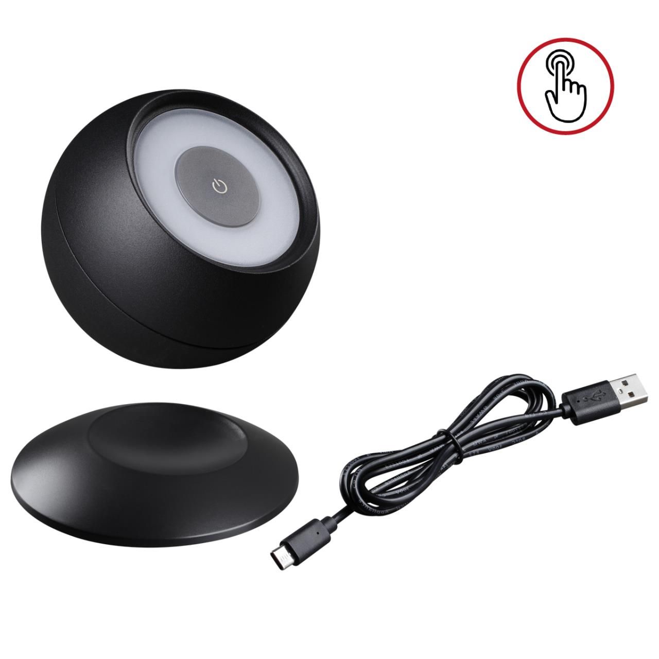 Novotech 359288 STREET NT24 000 черный Светильник ландшафтный переносной IP54 LED 2W 2600mAh Li-ion 3.7V 4000K 170Лм CARDI фото
